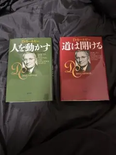 D・カーネギー 人を動かす 道は開ける 2冊セット
