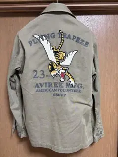 【未使用】★AVIREX ミリタリージャケット 新品タグ付　Mサイズ　刺繍
