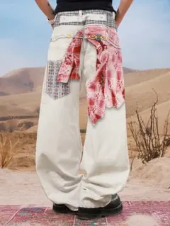 YADcrew Chain Print American opium Denim - メルカリ