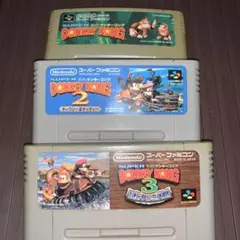 SFC ドンキーコング　3点セット