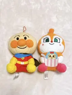 アンパンマン　ころふわ　ぬいぐるみ　アンパンマン　ドキンちゃん