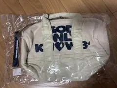 GOD ONLY KNOWS 2WAY MINI ボストンバック オフホワイト - メルカリ