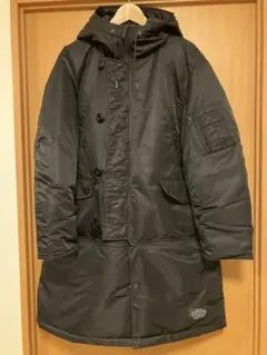 猫*ナ様 GU アンダーカバーコラボ ブラック ロングモッズコート M