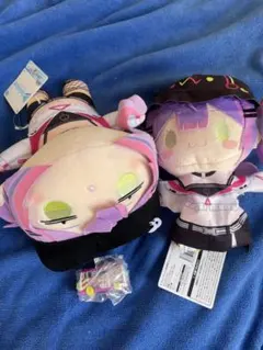 ホロライブ 寝そべり　パペット　ぬいぐるみ 常闇トワ hololive トミカ
