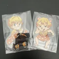 鬼滅の刃　善逸　無限列車　アクリルチャーム　新品　未開封　未使用