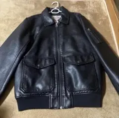 LEVI’S ブラックレザージャケット