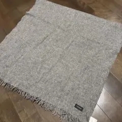 THREE マフラー グレー
