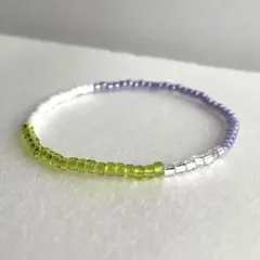 ガラスビーズ ブレスレット