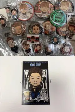 浦川翔平 缶バッジ クリアチャーム ミニアクスタ  ランペ