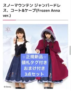 シークレットハニー　ディズニー　アナ雪　アナ　雪山　3点セットのサムネイル