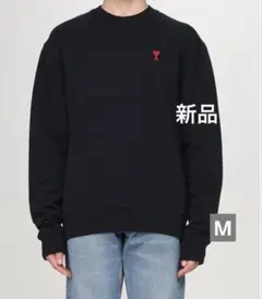 【新品】アミパリストレーナー M 黒 スウェット ami - アミパリストレーナーの通販 by ❁｜アミならラクマ