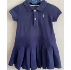 ポロ ラルフローレン ポロシャツ風ワンピ(80)