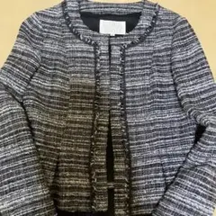 NATURAL BEAUTY ツイードジャケット&フレアスカートセット 36