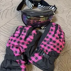 IGNIO スキー スノボ グローブ ゴーグル セット