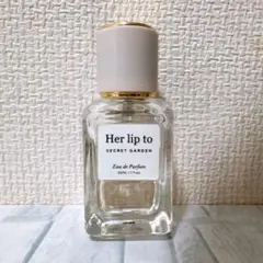 Her lip to Secret Garden Eau de Parfum