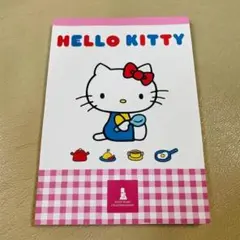 【平成レトロ】非売品　Hello Kitty メモ帳 サンリオ