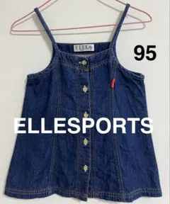 ELLE SPORTS デニムジャンバースカート 95