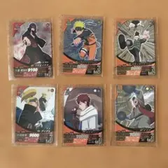 ナルト　カードダス　６枚セット