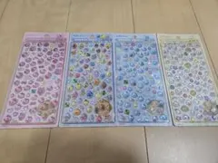 ボンボンドロップシールmini しずくちゃん 4種セット