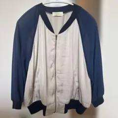wcloset バイカラーブルゾン　ジャンパーのサムネイル