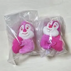 ディズニー パルパルーザ ミニぬいぐるみチャーム チップ　デール