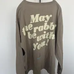 DoD ディーオーディ ウサコットンロンティー 長袖 L