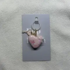 ハートのチャーム ハンドメイド めじるしチャーム アンブレラマーカー