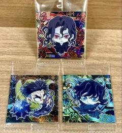 【3枚セット】にふぉるめーしょん 鬼滅の刃 シールウエハース 其ノ十四★