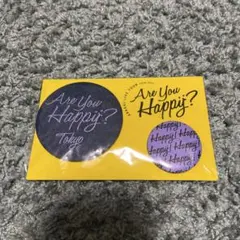 Are You Happy? 缶バッジ 2個セット