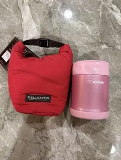 象印　Zojirushi ゾウジルシ　保温弁当箱 ピンク 保温バッグ付き