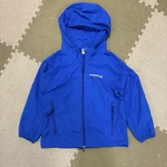 モンベル mont-bell キッズ ウィンドブレーカー ナイロン パーカー