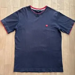 TOMMY HILFIGER ネイビー Tシャツ XL