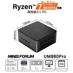 MINISFORUM UM880 PROのサムネイル