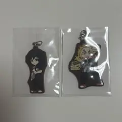 鬼滅の刃 ローソン ラバーストラップ 煉獄杏寿郎、冨岡義勇