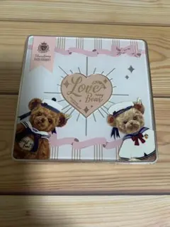 フラワーノーズ ラブベア 9色アイシャドウパレットレッドビーンミルクティー