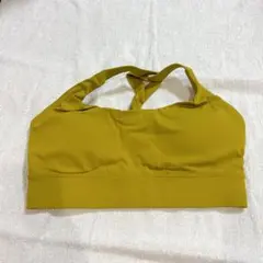 オリーブグリーン クロスバック ヨガウェア
