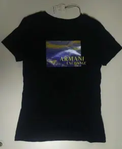 Armani Exchange グラフィックTシャツ S 黒