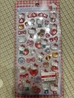 ハローキティ ボンボンドロップシール