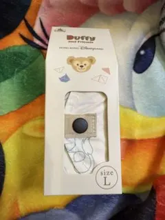 香港　ディズニー　ダッフィー　シュパット　エコバッグ　Lサイズ