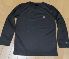 150 Champion 黒 長袖Tシャツ