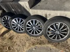 ① ルーミー カスタムG 純正 タイヤホイール 165/65R14 2本新車外し
