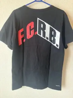 F.C.R.B. バックプリント Tシャツ ブラック