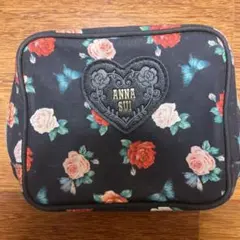 ANNA SUI 花柄ポーチ