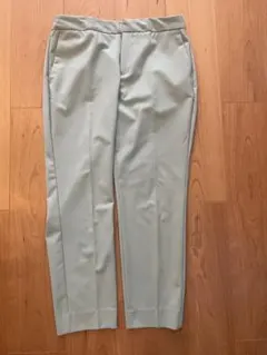 ZARA ザラ　スラックス　ベーシック　パンツ　36 グリーン