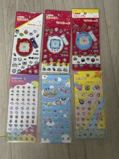 新品】たまごっち プチプチシール　キラキラシール2 プチプチシール2