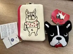 フレンズヒル＆キャロットカンパニー ブルドッグセット 新品 パスケース