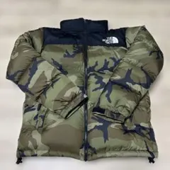 【THE NORTH FACE】ヌプシダウンジャケット カモフラ サイズL 美品
