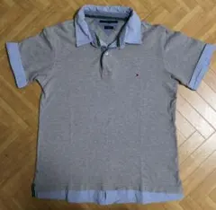 TOMMY HILFIGER ポロシャツ グレー XLのサムネイル