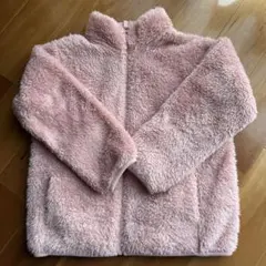 UNIQLO フリースジャケット 120 ピンク