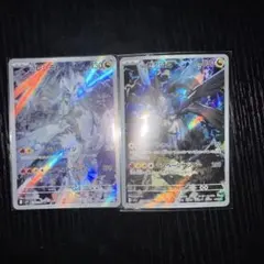 わ*！様 ポケモンカード Nのレシラム Nのゼクロム AR